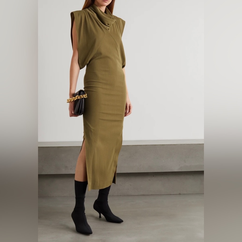 Petar Petrov Avis twill midi dress FR 34
